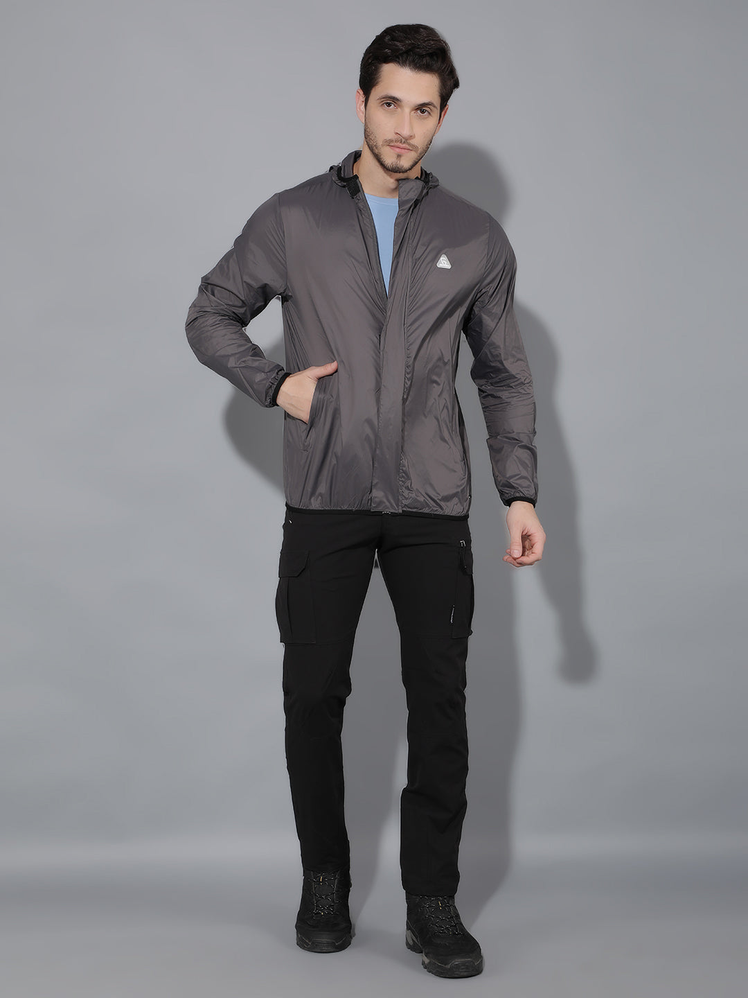 Greenlands Windcheater UNO L Grey