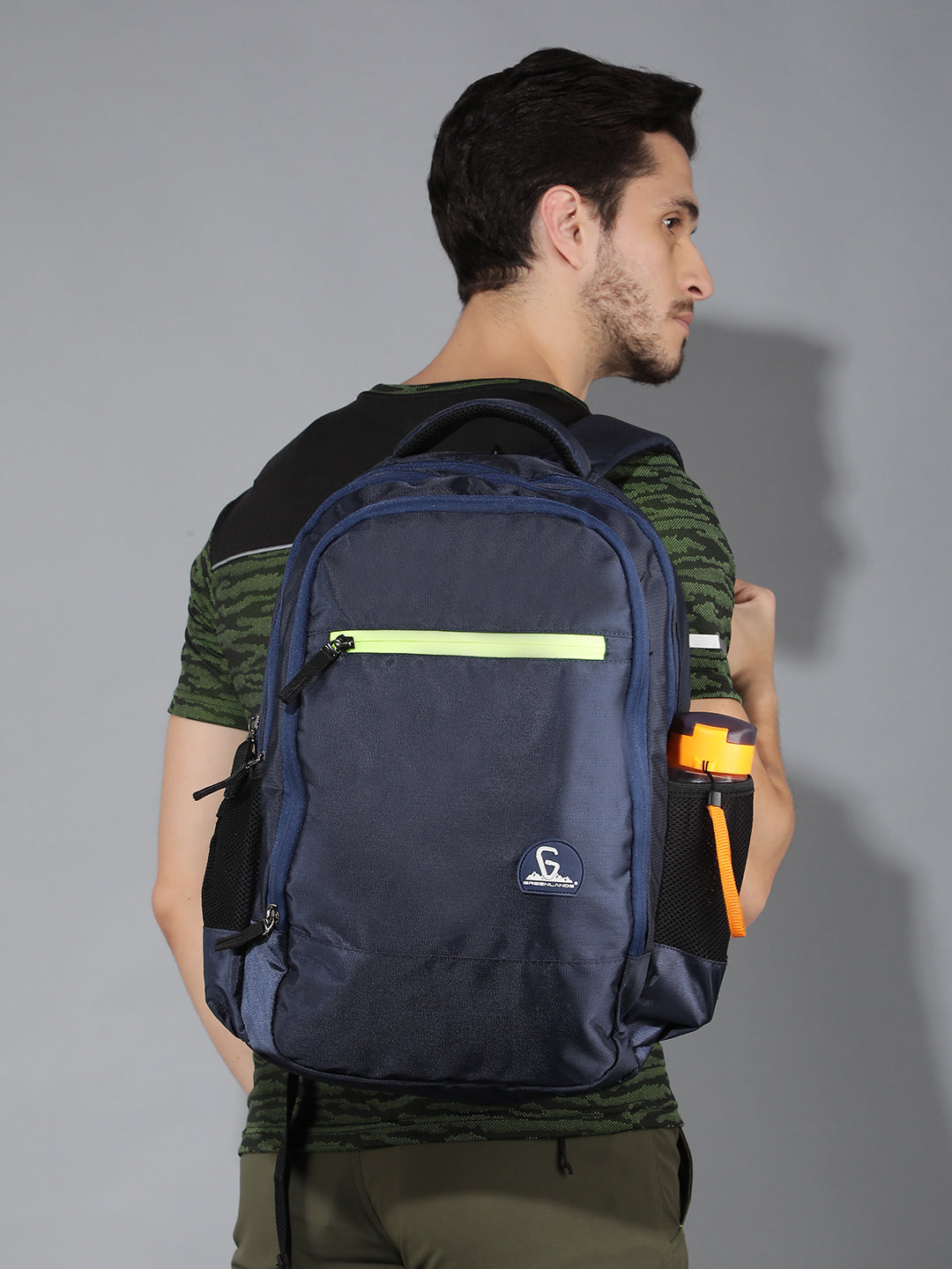 Greenlands Zipster Backpack - Navy