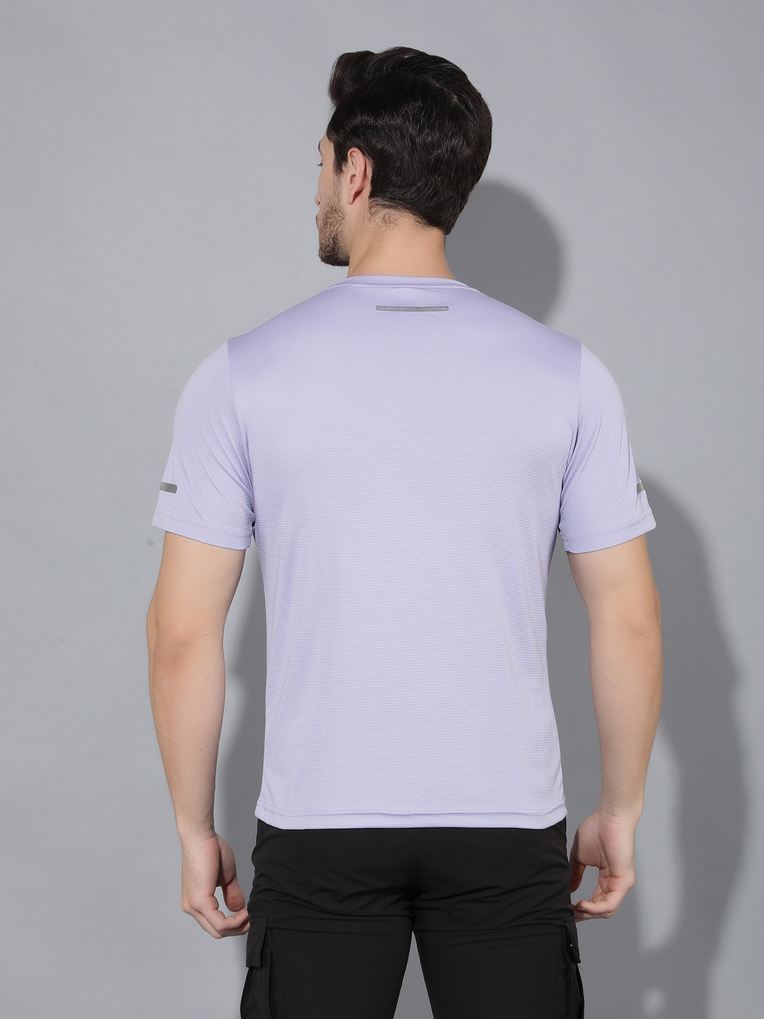 Greenlands T-Shirt HS STRIA R Purple