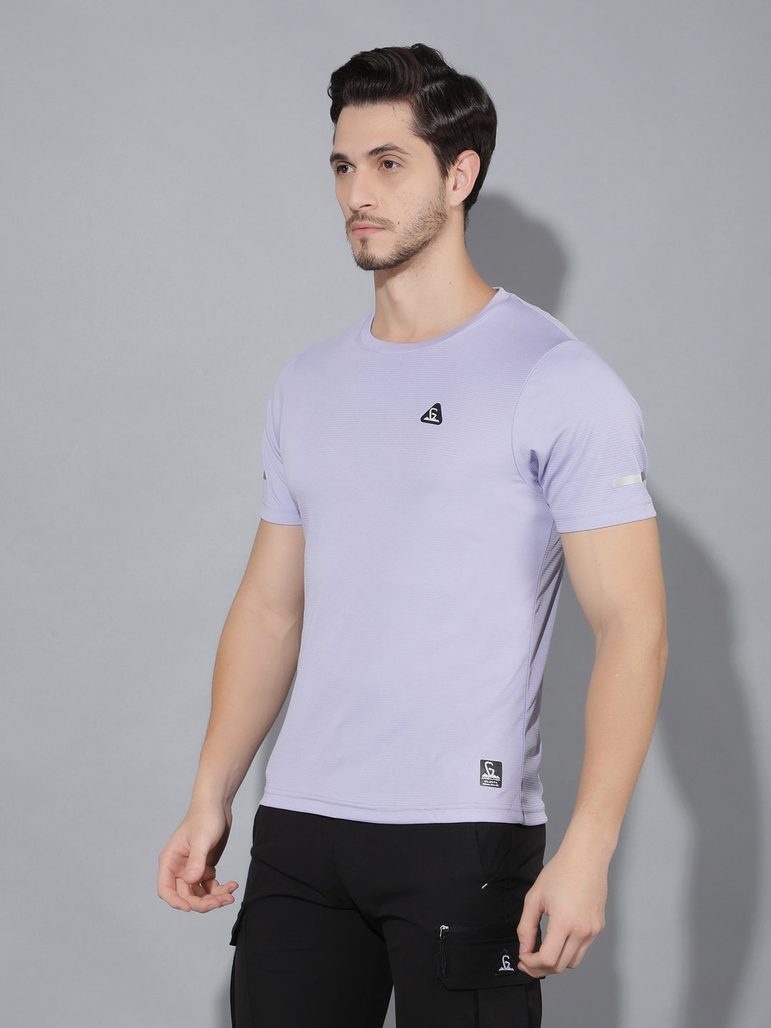 Greenlands T-Shirt HS STRIA R Purple