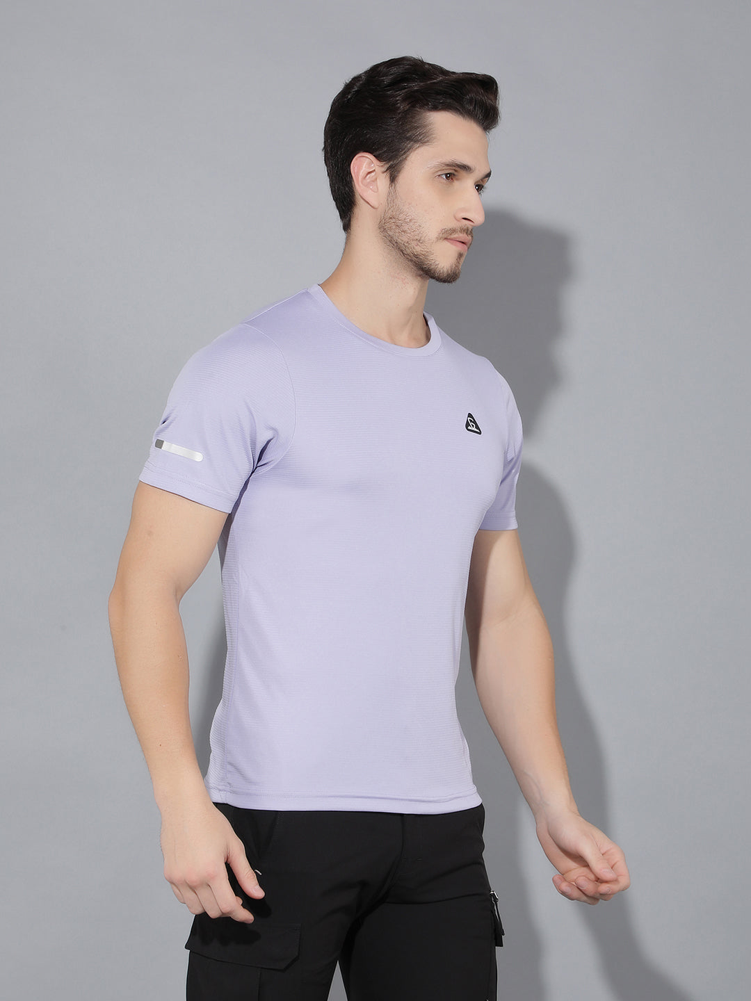 Greenlands T-Shirt HS STRIA R Purple