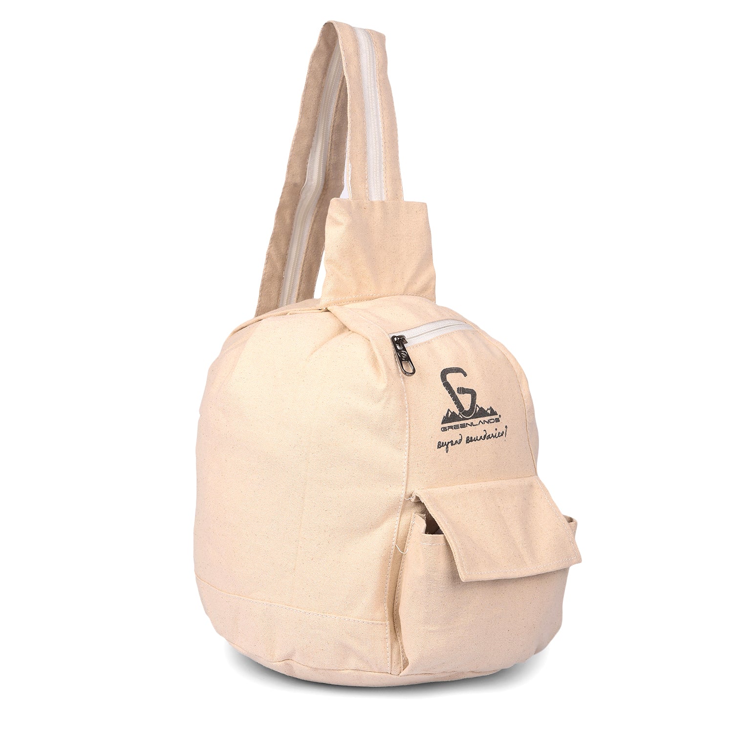 Greenlands Canvas Backpack Off-White