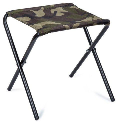 Greenlands Camping Stool Mild Steel Small Camo