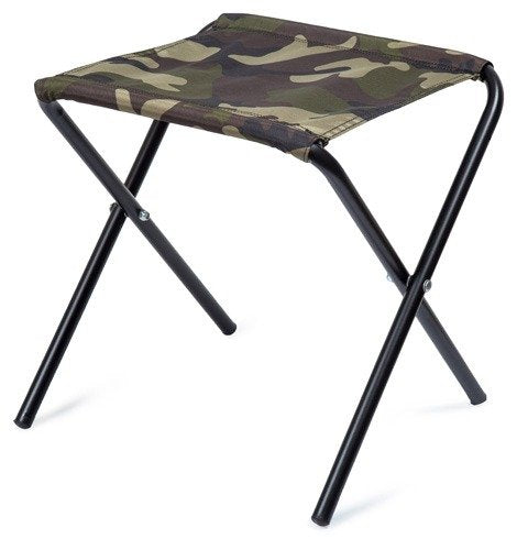 Greenlands Camping Stool Mild Steel Small Camo